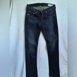 Rag & Bone Indigo Dark Wash Cigarette Leg Denim Jeans | Size 28